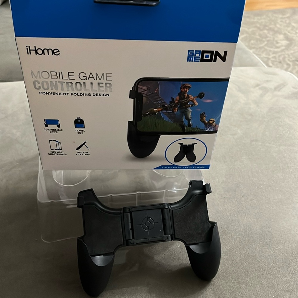 Home mobile game controller folding design black